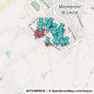 Mappa Via Masseria Nuova, 73047 Monteroni di Lecce LE, Italia (0.36786)