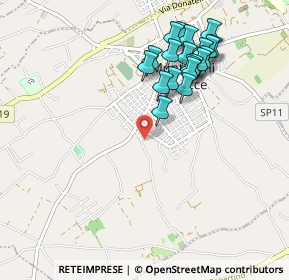 Mappa Via Masseria Nuova, 73047 Monteroni di Lecce LE, Italia (1.054)
