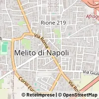 Hartă Melito di Napoli