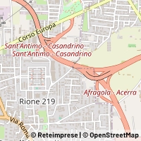 地図 Melito di Napoli