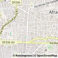 Mapa Afragola