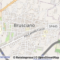 지도 Brusciano