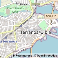 Karte Olbia