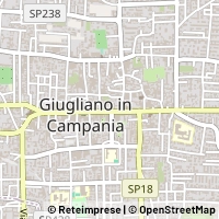 Map Giugliano in Campania