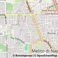 Map Melito di Napoli