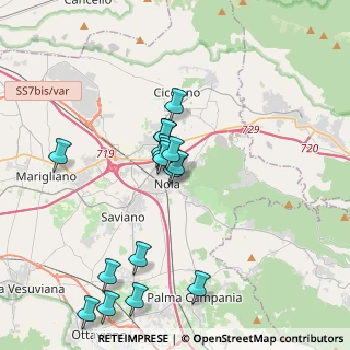 Mappa Via San Francesco, 80035 Nola NA, Italia (3.92563)