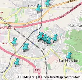 Mappa Via Tansillo, 80035 Nola NA, Italia (0.92462)