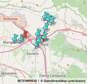 Mappa Via Tansillo, 80035 Nola NA, Italia (2.90182)