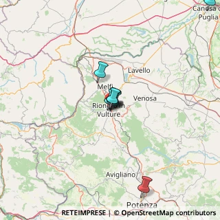 Mappa Via Belvedere, 85028 Rionero In Vulture PZ, Italia (22.27333)