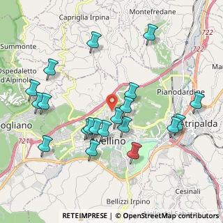 Mappa Strada Comunale Cappuccini Zoccolari, 83100 Avellino AV, Italia (2.2165)