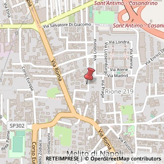 Mappa Via Giacomo Puccini, 63, 80017 Melito di Napoli, Napoli (Campania)