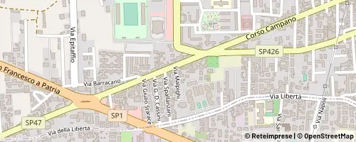 Mappa Giugliano in Campania