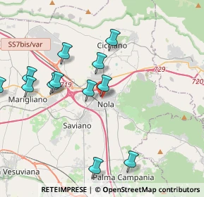 Mappa Via S. Felice, 80035 Nola NA, Italia (4.54417)