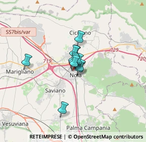 Mappa Via San Paolino, 80035 Nola NA, Italia (1.70545)