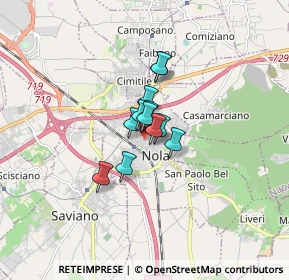 Mappa Via San Paolino, 80035 Nola NA, Italia (0.84833)