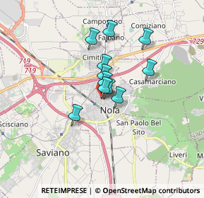 Mappa Via San Paolino, 80035 Nola NA, Italia (1.17818)