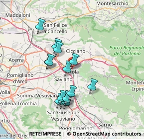 Mappa Via S. Felice, 80035 Nola NA, Italia (7.06)