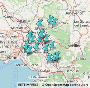 Mappa Via S. Felice, 80035 Nola NA, Italia (11.2665)