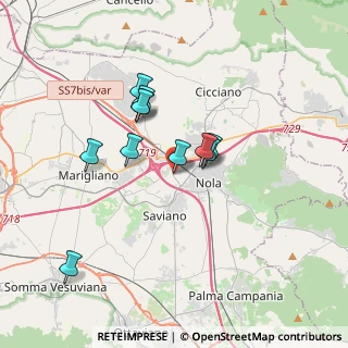 Mappa Via Nola - S. Vitaliano, 80039 Nola NA, Italia (3.13182)