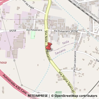 Mappa Via Nola - San Vitaliano, 43/4, 80035 Nola, Napoli (Campania)
