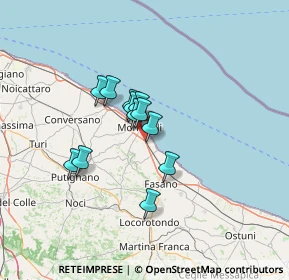Mappa Contrada Foggia Notarnicola, 70043 Monopoli BA, Italia (9.72917)