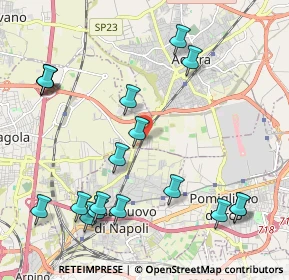 Mappa Via Andrea Mantegna, 80013 Casalnuovo di Napoli NA, Italia (2.68167)