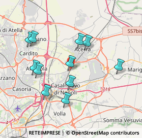Mappa Via Andrea Mantegna, 80013 Casalnuovo di Napoli NA, Italia (3.91818)