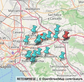 Mappa Via Ugo Foscolo, 80031 Brusciano NA, Italia (6.502)