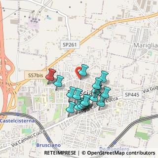 Mappa Via Ugo Foscolo, 80031 Brusciano NA, Italia (0.419)