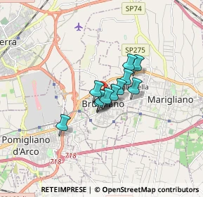 Mappa Via Ugo Foscolo, 80031 Brusciano NA, Italia (0.93333)