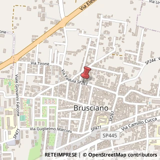 Mappa Via Padula, 82, 80031 Brusciano, Napoli (Campania)