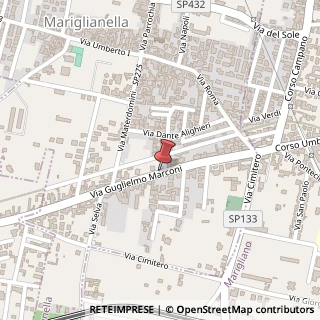 Mappa Via g. marconi 93, 80030 Mariglianella, Napoli (Campania)
