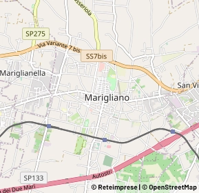 Mappa 80034 Marigliano NA, Italia (1.1045)
