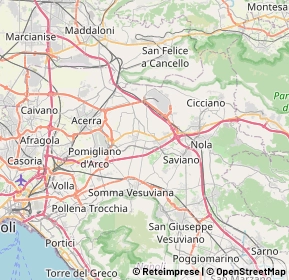 Mappa 80034 Marigliano NA, Italia (6.1035)