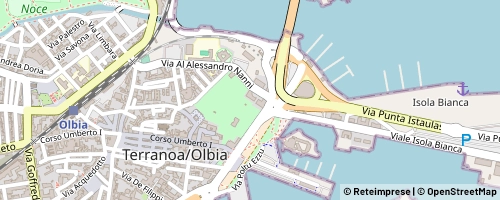 Mappa Olbia