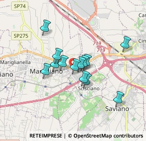 Mappa Via Liberato Spiezia, 80035 San Vitaliano NA, Italia (1.35308)