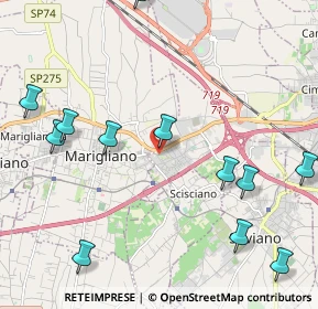 Mappa Via Liberato Spiezia, 80035 San Vitaliano NA, Italia (2.85667)