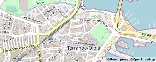 Mappa Olbia