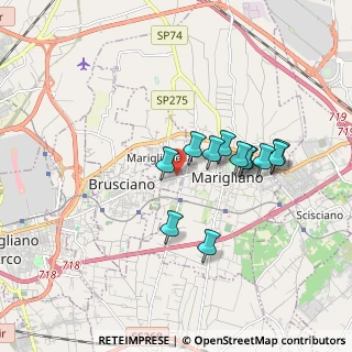 Mappa Via Guglielmo Marconi, 80030 Mariglianella NA, Italia (1.595)