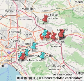 Mappa Via Guglielmo Marconi, 80030 Mariglianella NA, Italia (6.93)