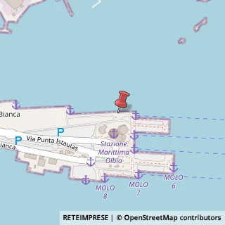 Mappa Viale Isola Bianca, 1.0, 07026 Olbia, Olbia-Tempio (Sardegna)