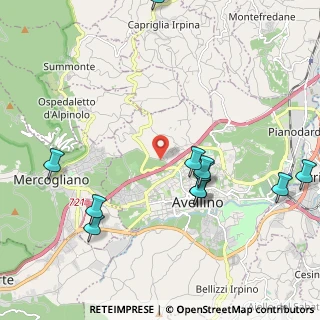 Mappa Via Pennini, 83100 Avellino AV, Italia (2.57818)