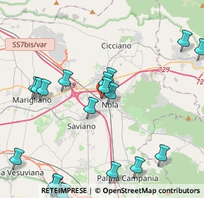 Mappa Via Foro Boario, 80035 Nola NA, Italia (5.7905)