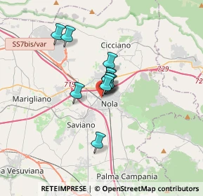 Mappa Via Foro Boario, 80035 Nola NA, Italia (2.07091)