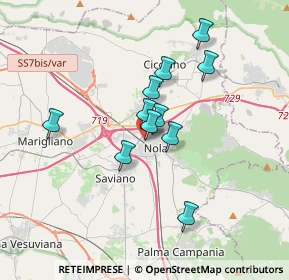 Mappa Via S. Chiara, 80035 Nola NA, Italia (2.92818)