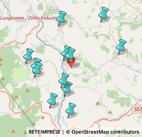 Mappa 83040 Castelfranci AV, Italia (4.2375)