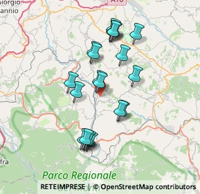 Mappa 83040 Castelfranci AV, Italia (6.991)