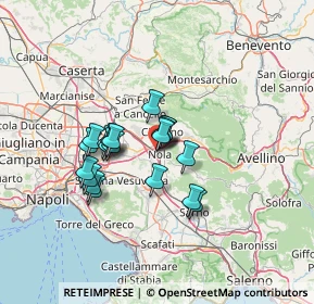 Mappa Via dell'Università, 80035 Nola NA, Italia (10.7875)