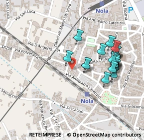 Mappa Via dell'Università, 80035 Nola NA, Italia (0.2515)