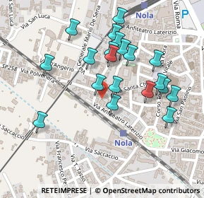 Mappa Via dell'Università, 80035 Nola NA, Italia (0.2415)